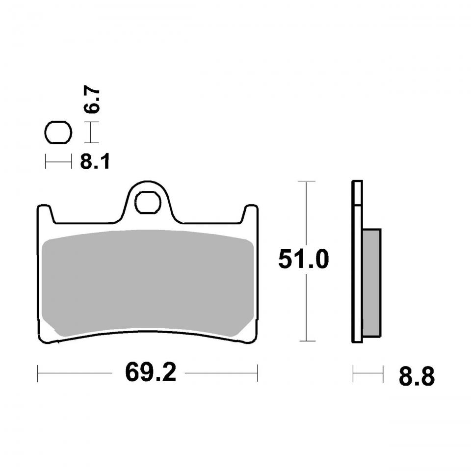 Plaquette de frein Brembo pour Auto Neuf
