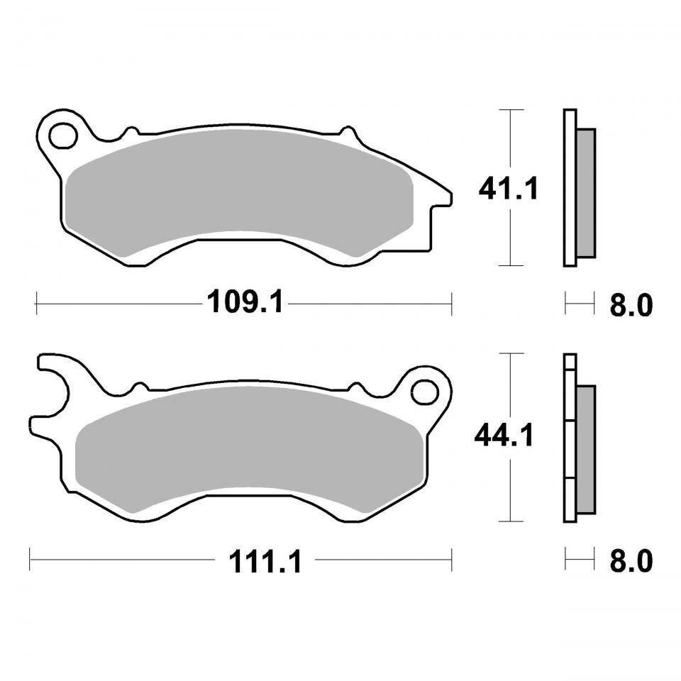 Plaquette de frein Brembo pour Auto Neuf