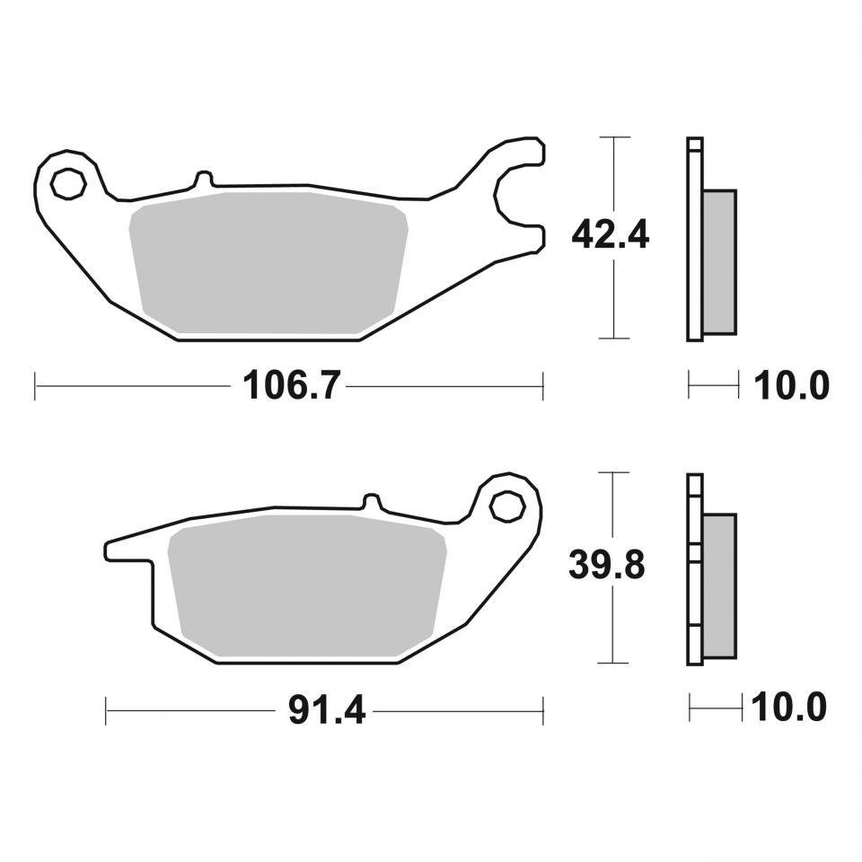 Plaquette de frein Brembo pour Auto Neuf