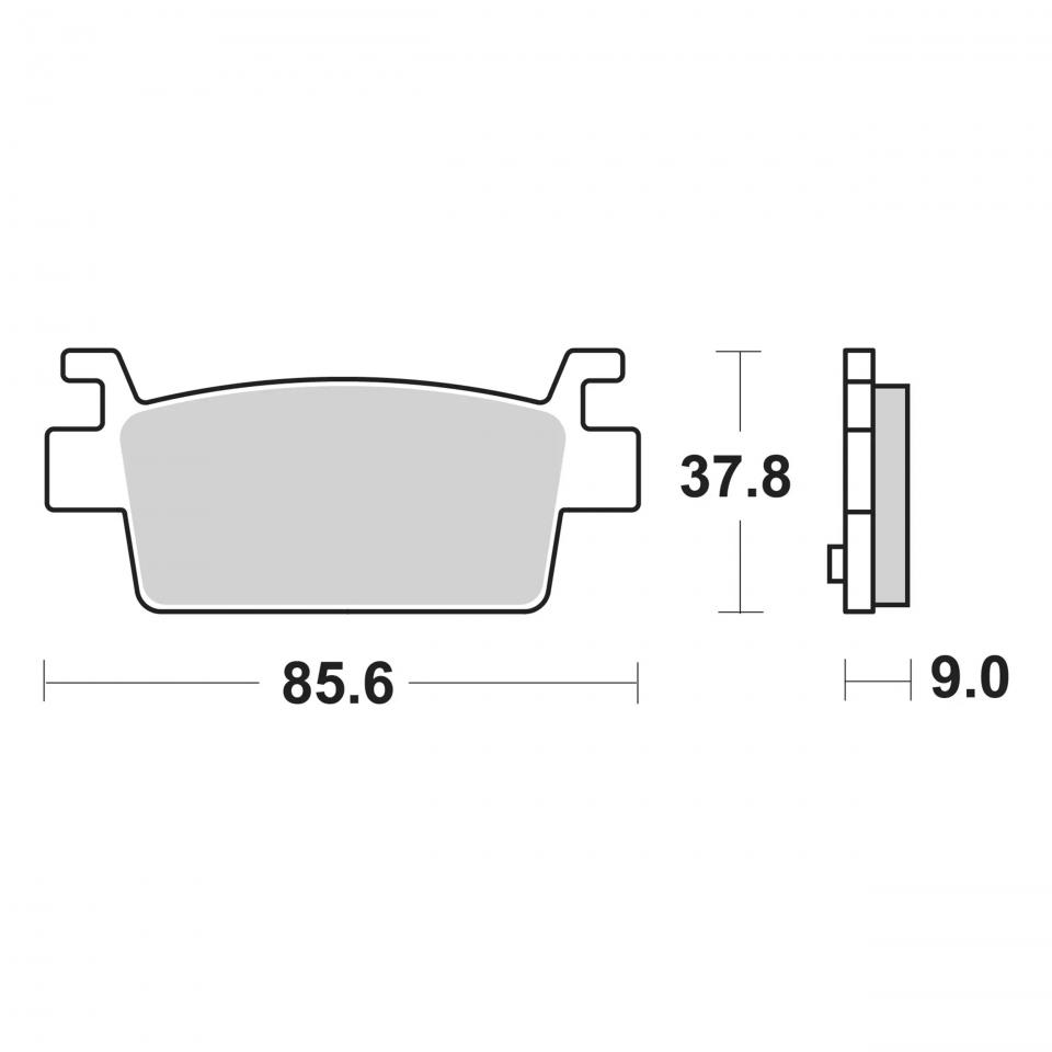 Plaquette de frein Brembo pour Auto Neuf