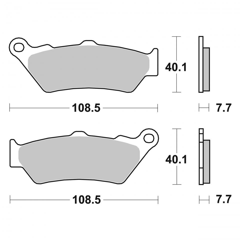Plaquette de frein Brembo pour Auto Neuf