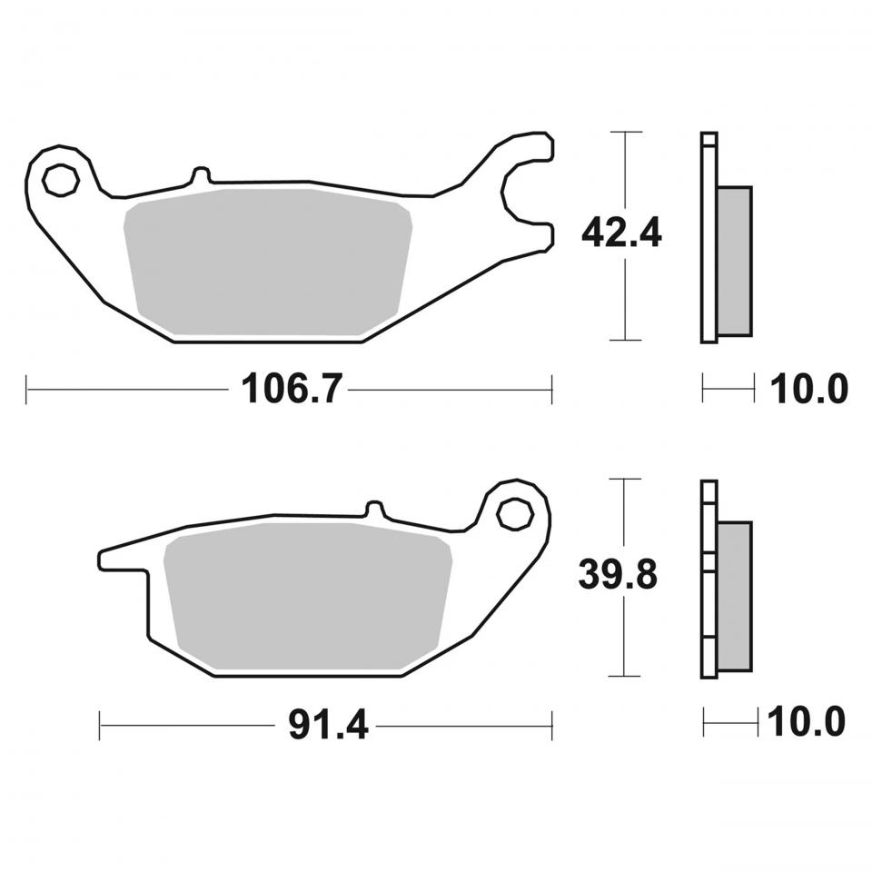 Plaquette de frein Brembo pour Auto Neuf