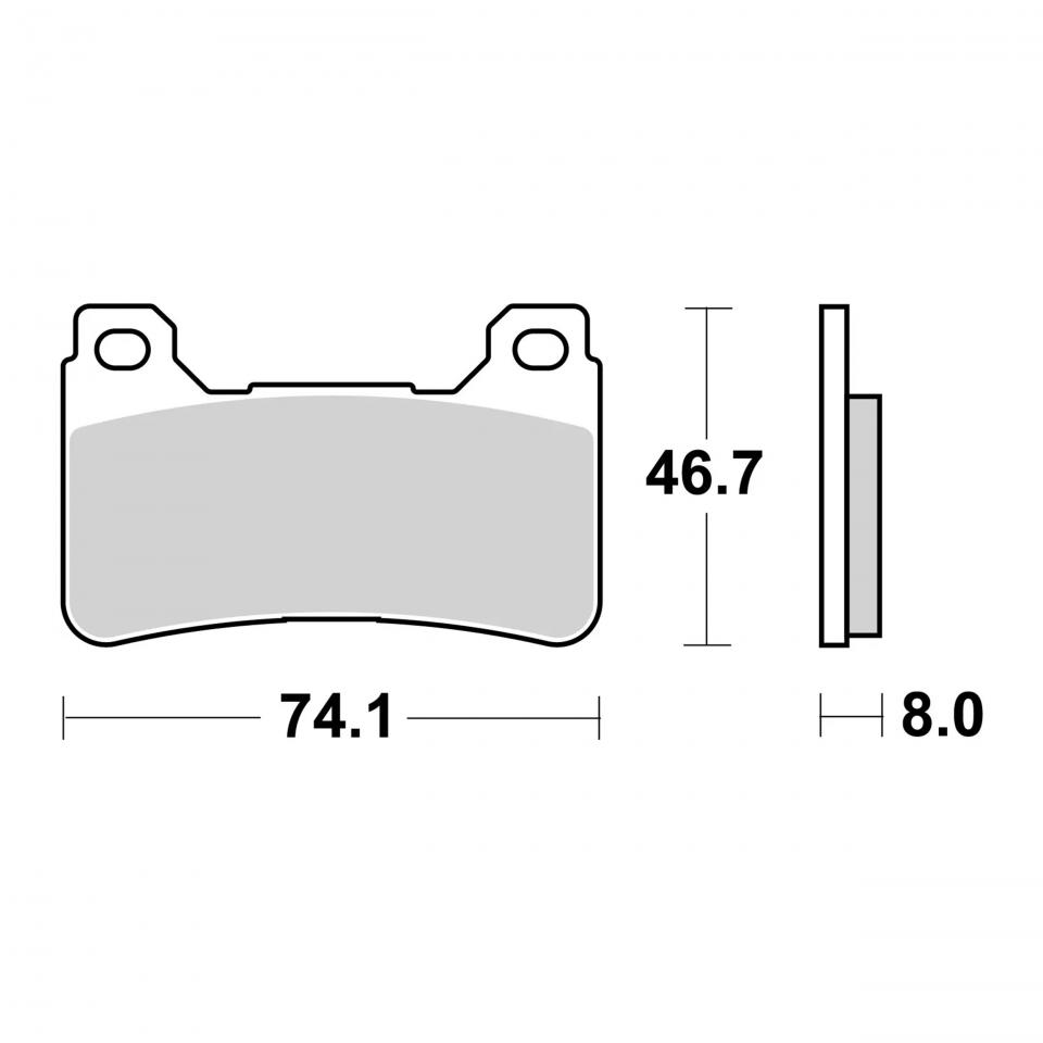 Plaquette de frein Brembo pour Auto Neuf