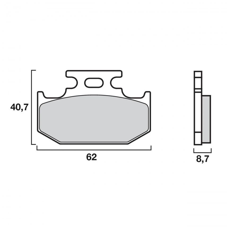 Plaquette de frein Brembo pour Auto Neuf