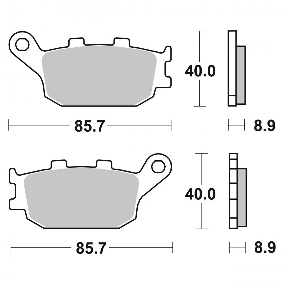 Plaquette de frein Brembo pour Auto Neuf