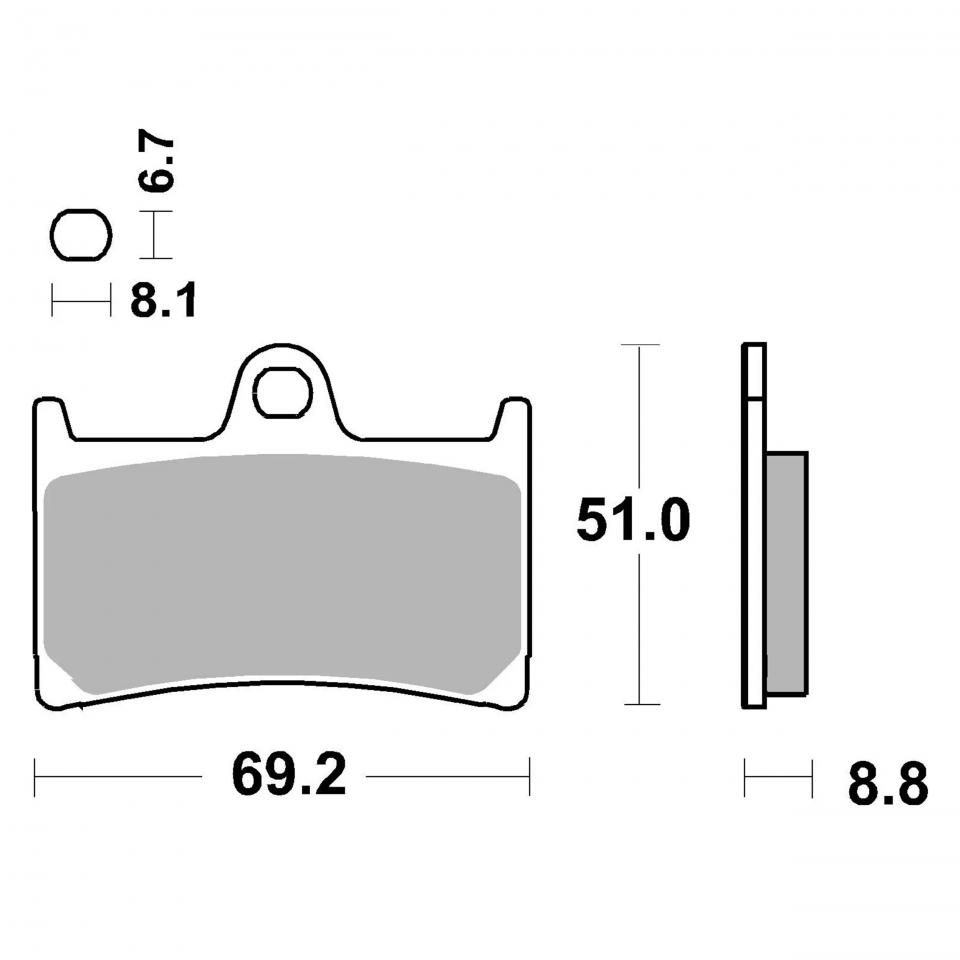 Plaquette de frein Brembo pour Auto Neuf