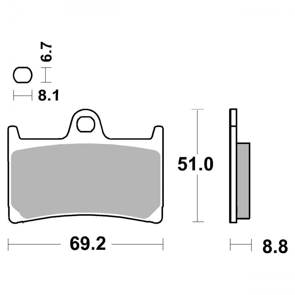Plaquette de frein Brembo pour Auto Neuf