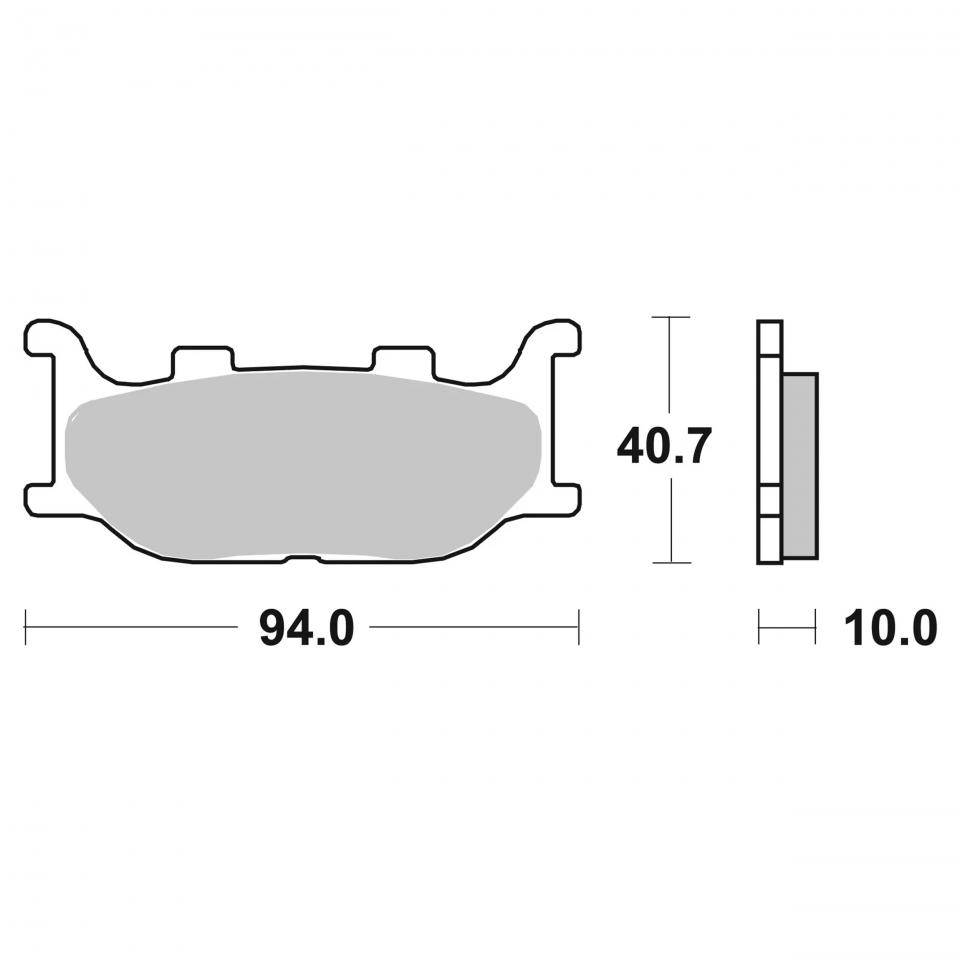 Plaquette de frein Brembo pour Auto Neuf