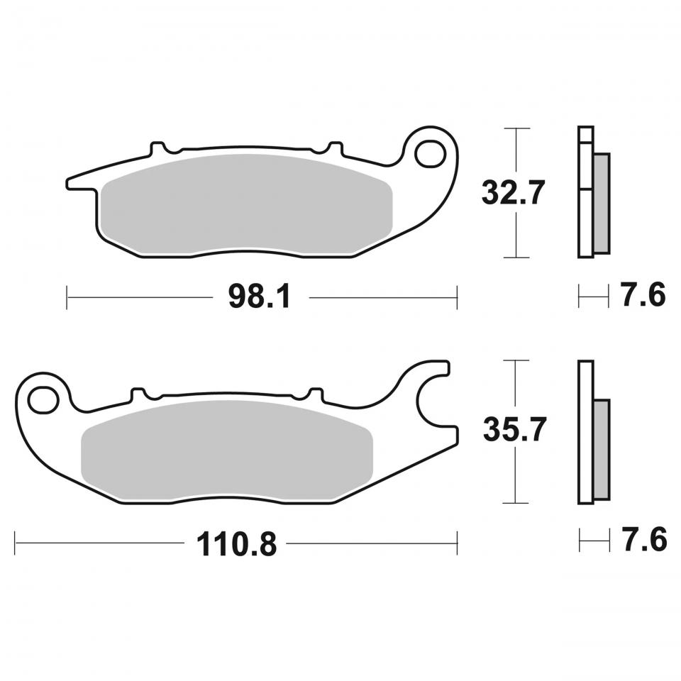 Plaquette de frein Brembo pour Auto Neuf