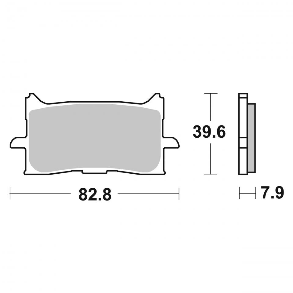 Plaquette de frein Brembo pour Auto Neuf