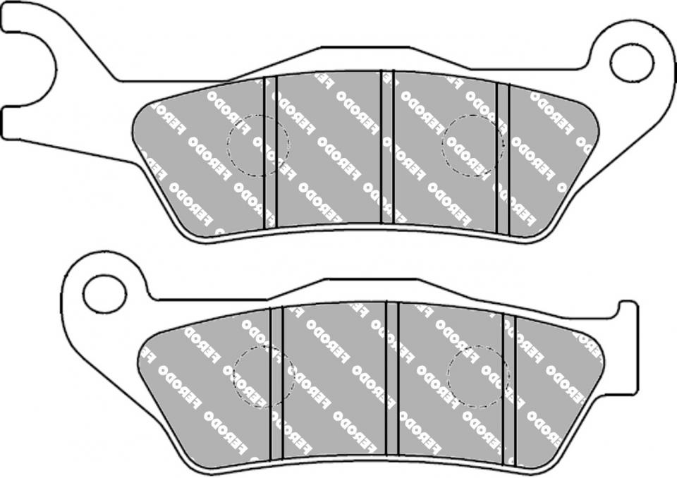 Plaquette de frein pour Aprilia SXR IE 4T EURO5