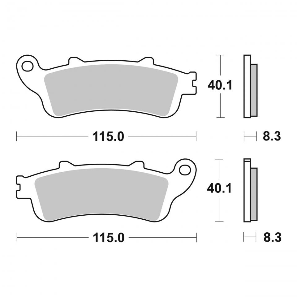 Plaquette de frein Brembo pour Auto Neuf