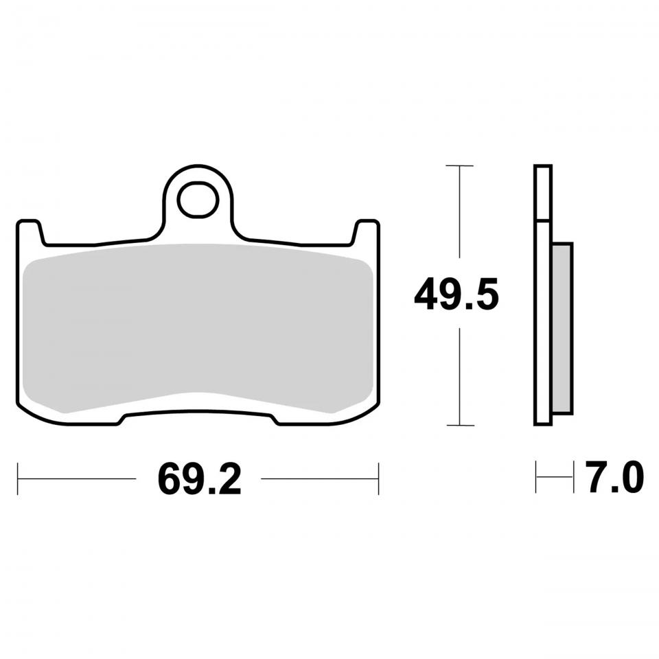 Plaquette de frein Brembo pour Auto Neuf