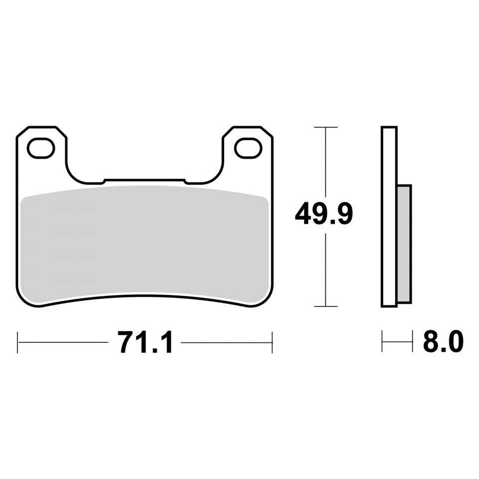 Plaquette de frein Brembo pour Auto Neuf