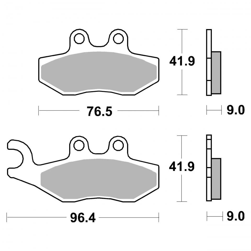 Plaquette de frein Brembo pour Auto Neuf