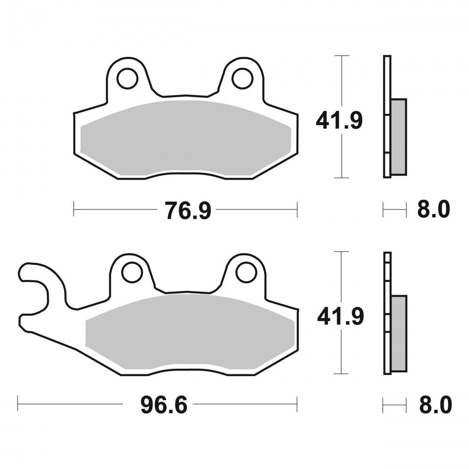 Plaquette de frein Brembo pour Auto Neuf