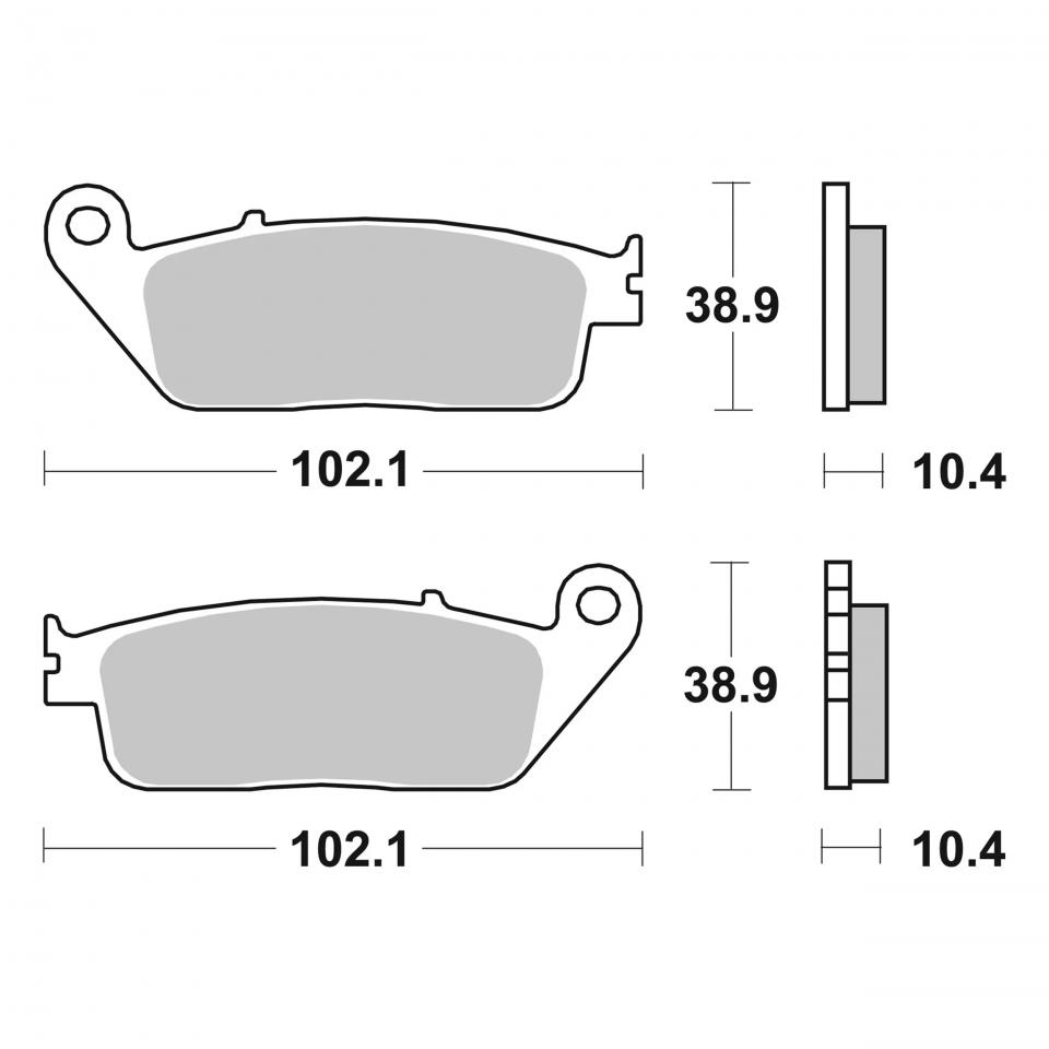 Plaquette de frein Brembo pour Auto Neuf