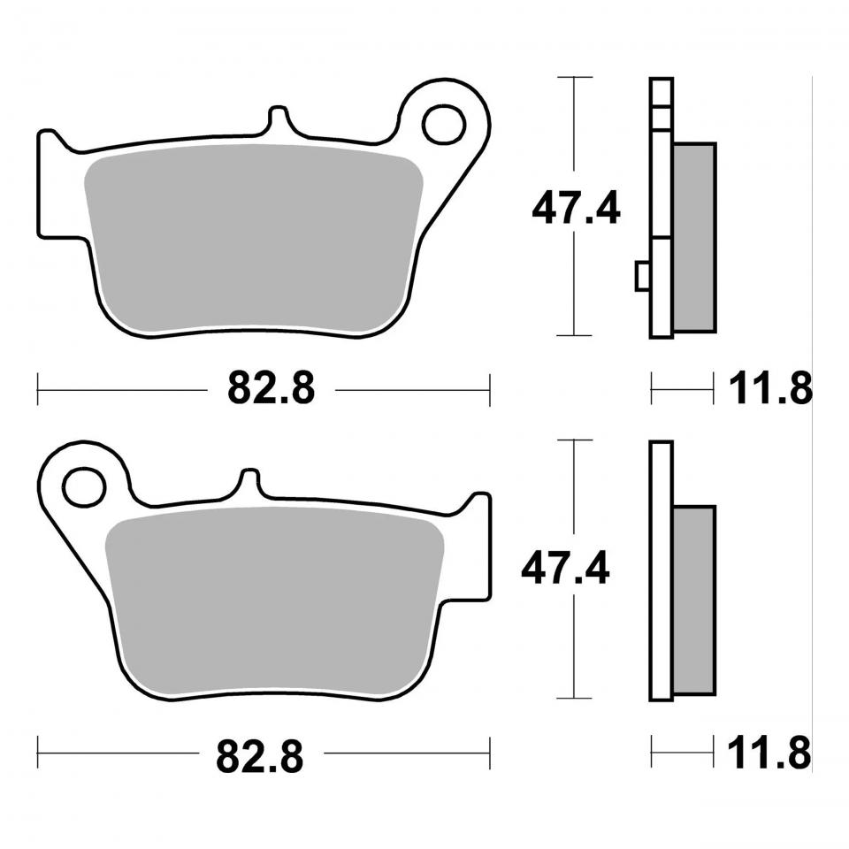 Plaquette de frein Brembo pour Auto Neuf