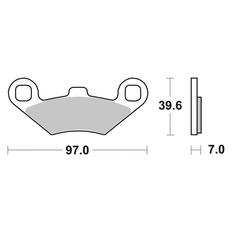 Plaquette de frein Brembo pour Auto Neuf