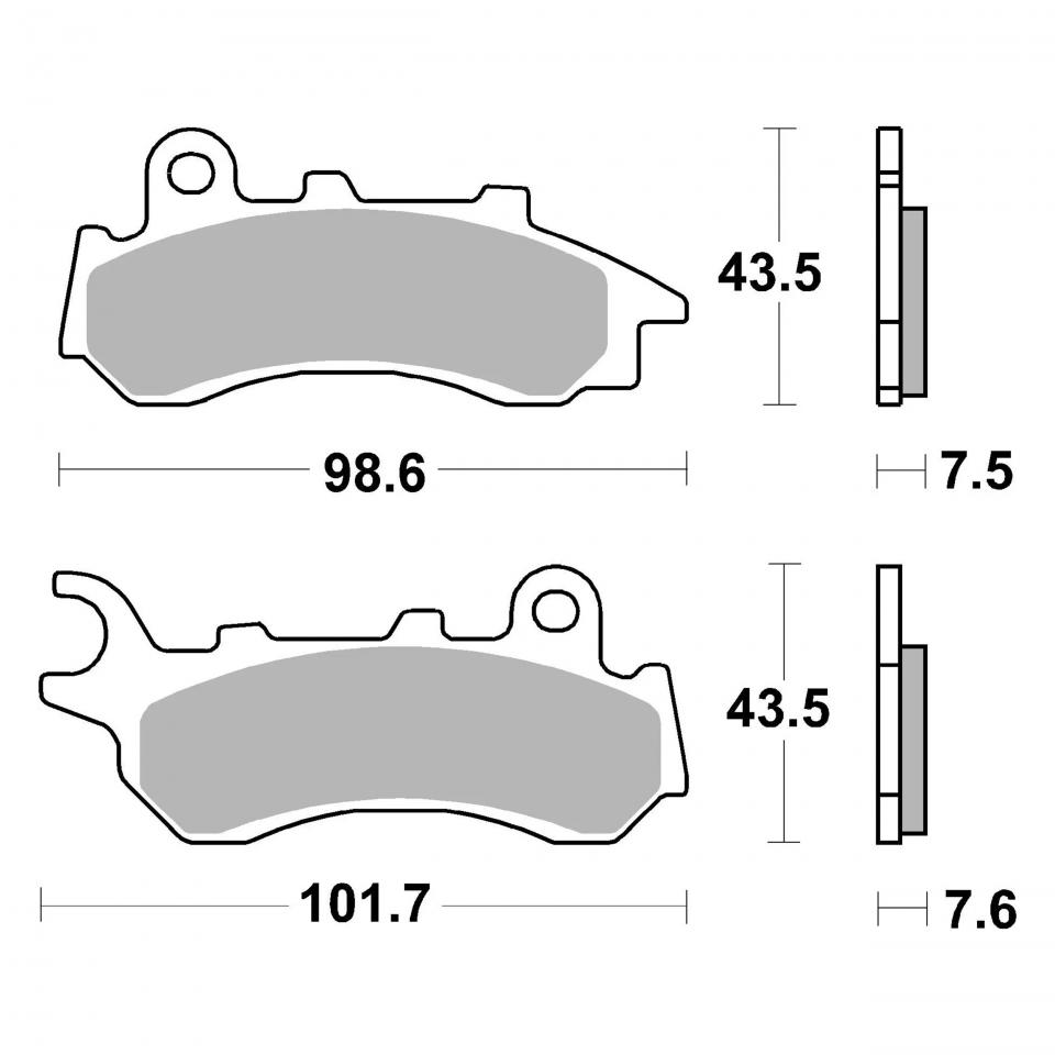 Plaquette de frein Brembo pour Auto Neuf