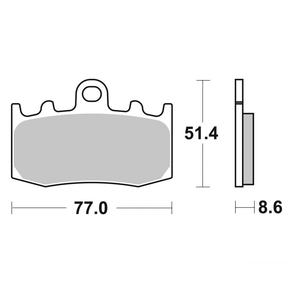 Plaquette de frein Brembo pour Auto Neuf