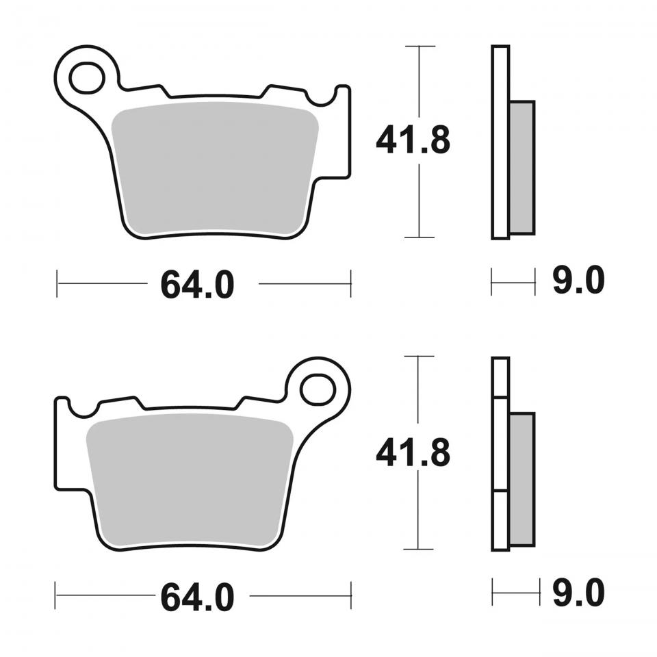 Plaquette de frein Brembo pour Auto Neuf