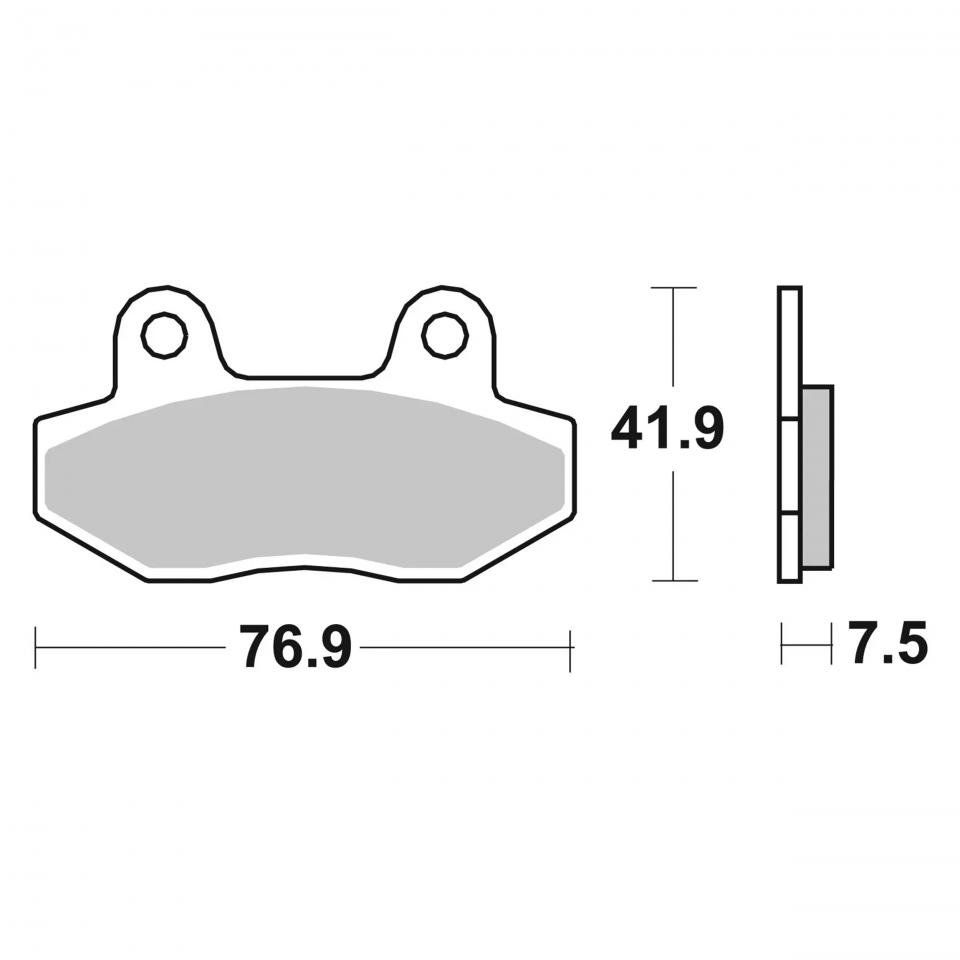 Plaquette de frein Brembo pour Auto Neuf