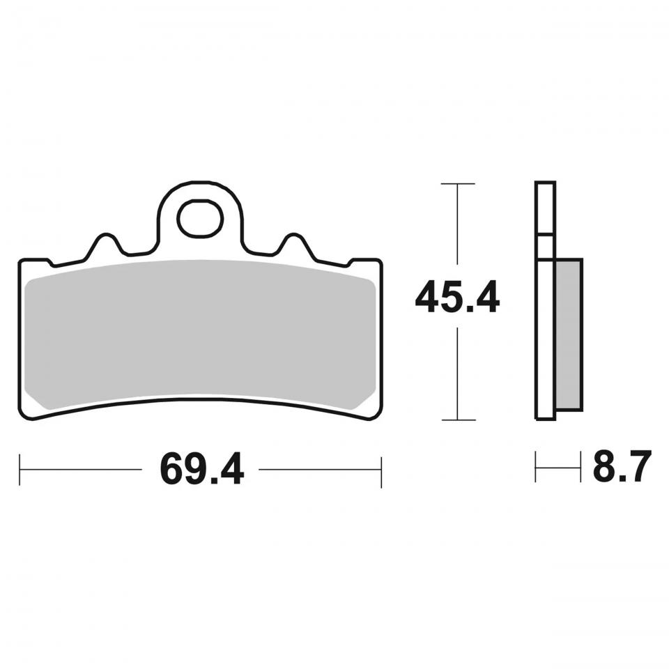 Plaquette de frein Brembo pour Auto Neuf