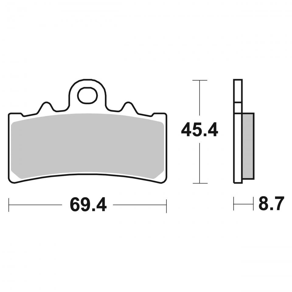Plaquette de frein Brembo pour Auto Neuf