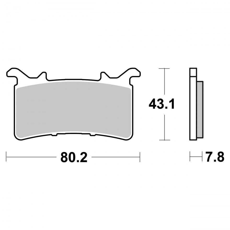 Plaquette de frein Brembo pour Auto Neuf