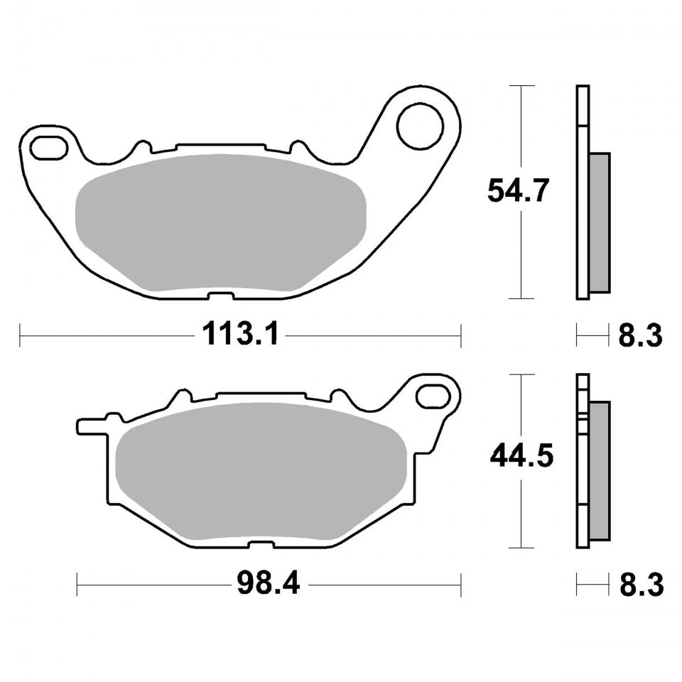 Plaquette de frein Brembo pour Auto Neuf