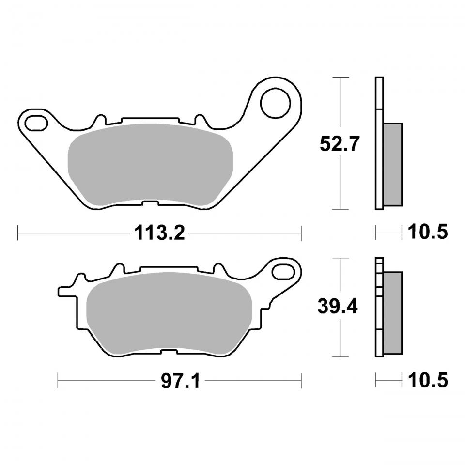 Plaquette de frein Brembo pour Auto Neuf