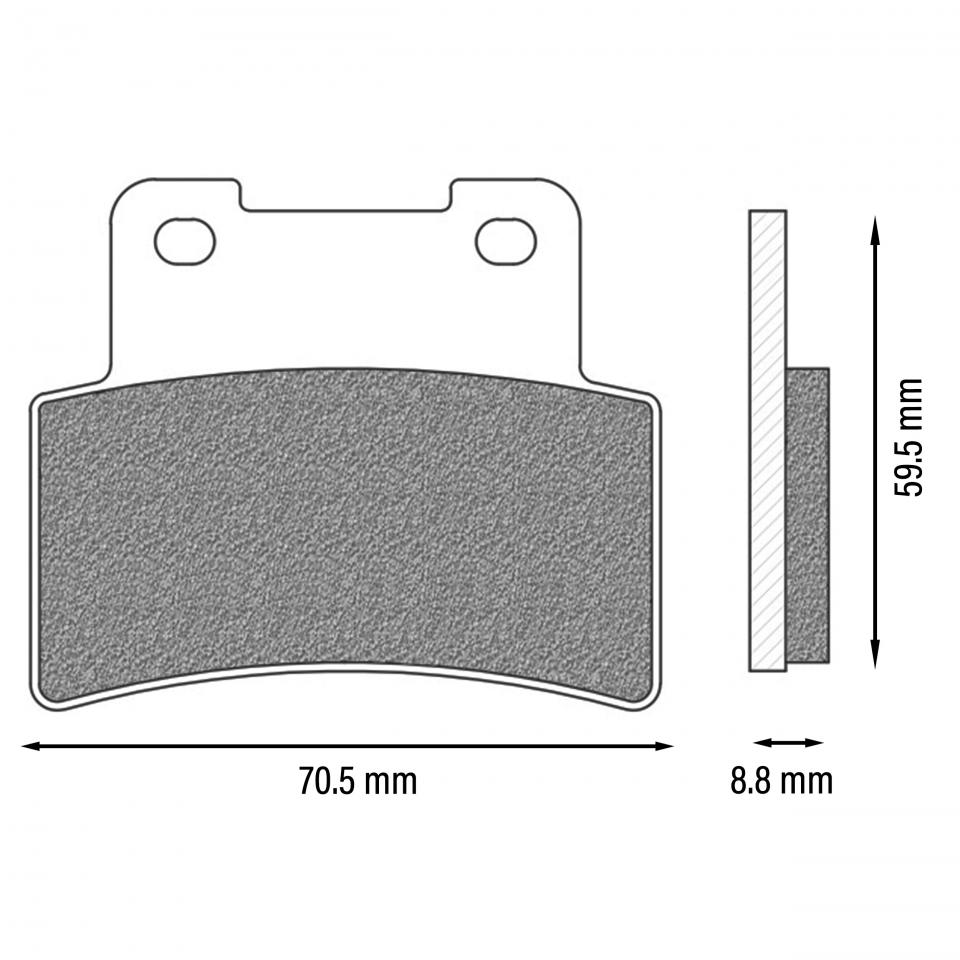 Plaquette de frein Newfren pour Auto Neuf