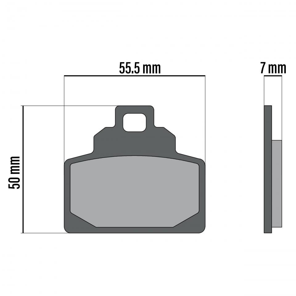 Plaquette de frein Malossi pour Auto 6220407BB Neuf