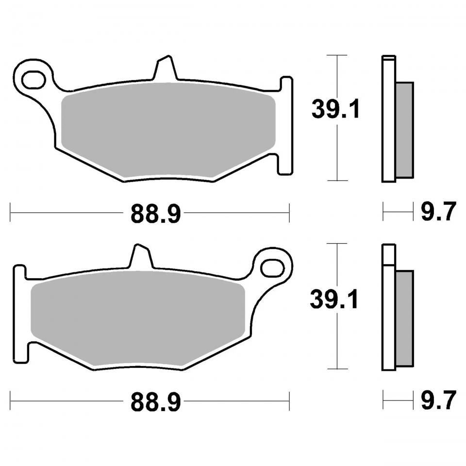 Plaquette de frein Brembo pour Auto Neuf