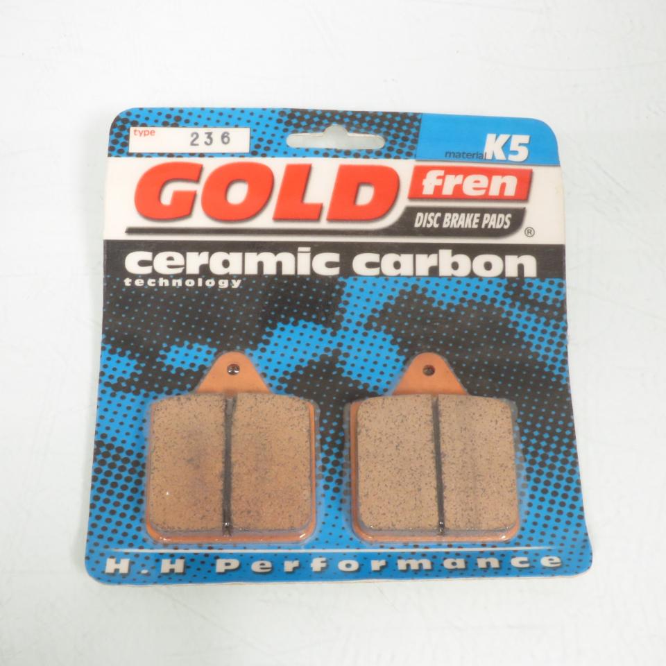 Plaquette de frein Gold Fren pour quad Polaris 400 Big Boss L 6x6 1996 ARD / Fixation plaquettes 1 axe central Neuf