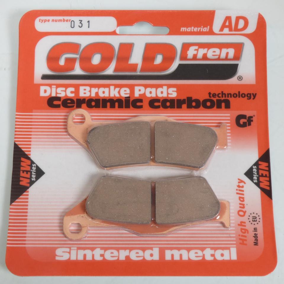 Plaquette de frein Gold Fren pour Moto Husqvarna 125 Te 2T 2014 à 2019 AVG Neuf