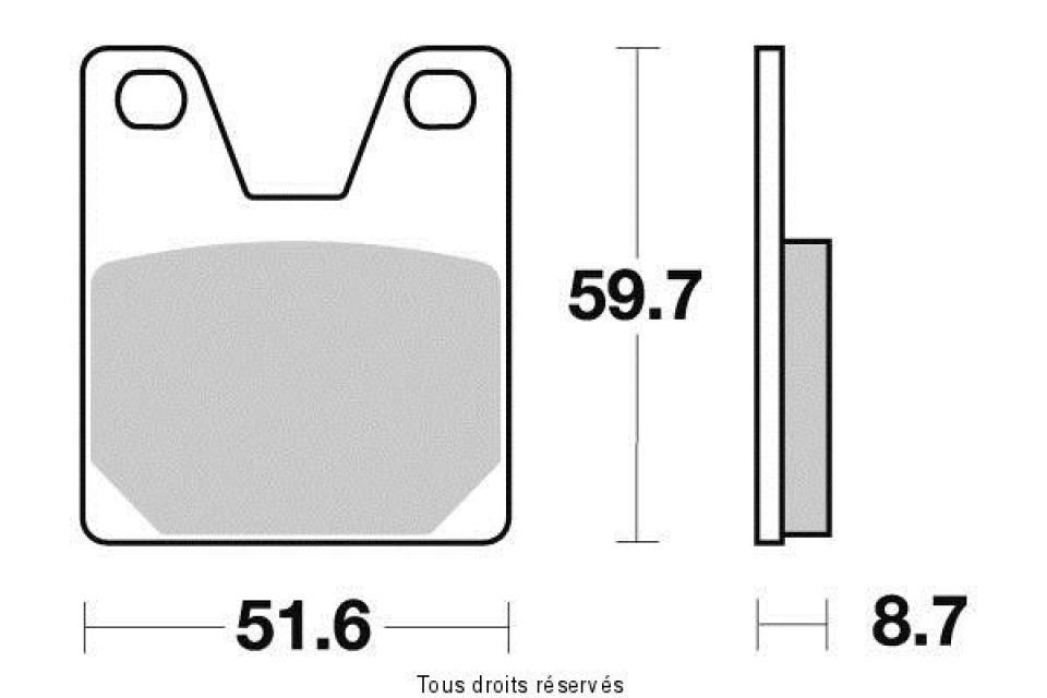 Plaquette de frein Vesrah pour Moto Yamaha 1000 YZF R1 1998 à 2001 AR Neuf