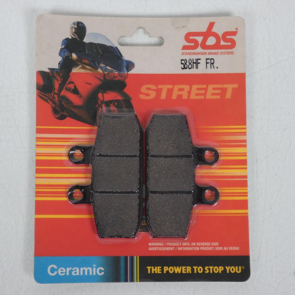 Plaquette de frein SBS pour Moto Fantic 250 Raider 1985 588HF Neuf