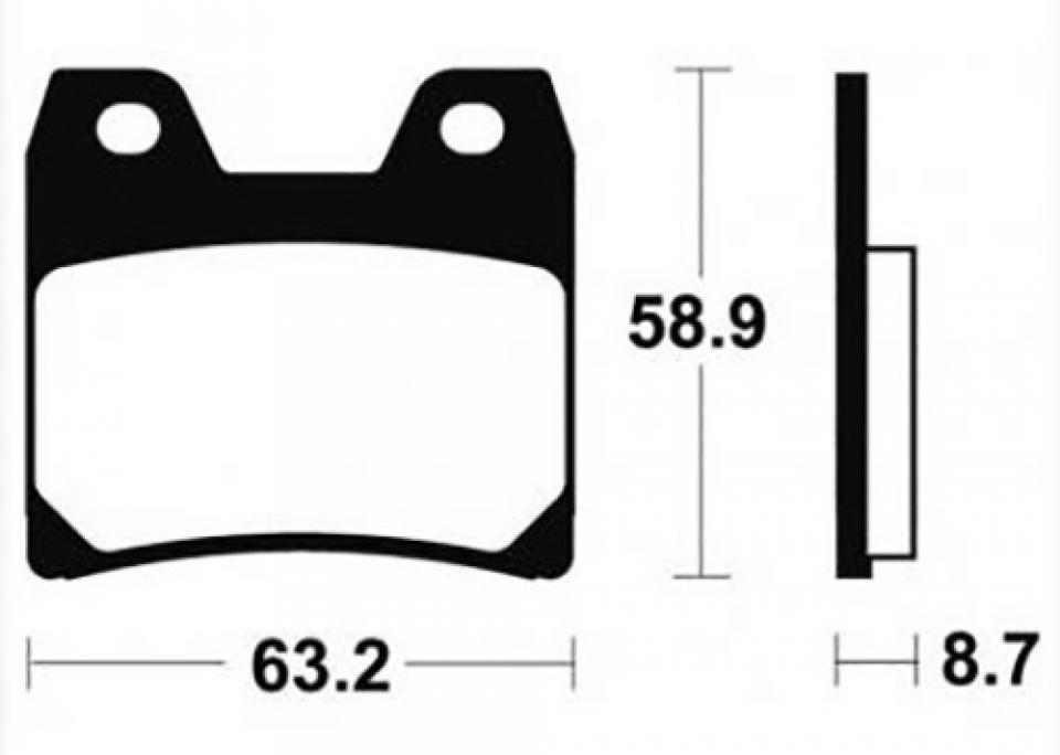 Plaquette de frein Bendix pour moto Yamaha 1300 XJR 2002 - 2013 MR270 Neuf