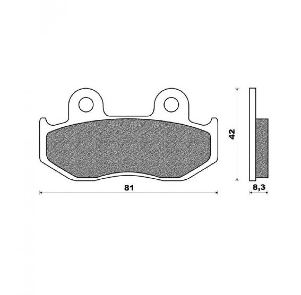 Plaquette de frein One pour scooter Suzuki 250 Burgman 2004-2006 AR Neuf