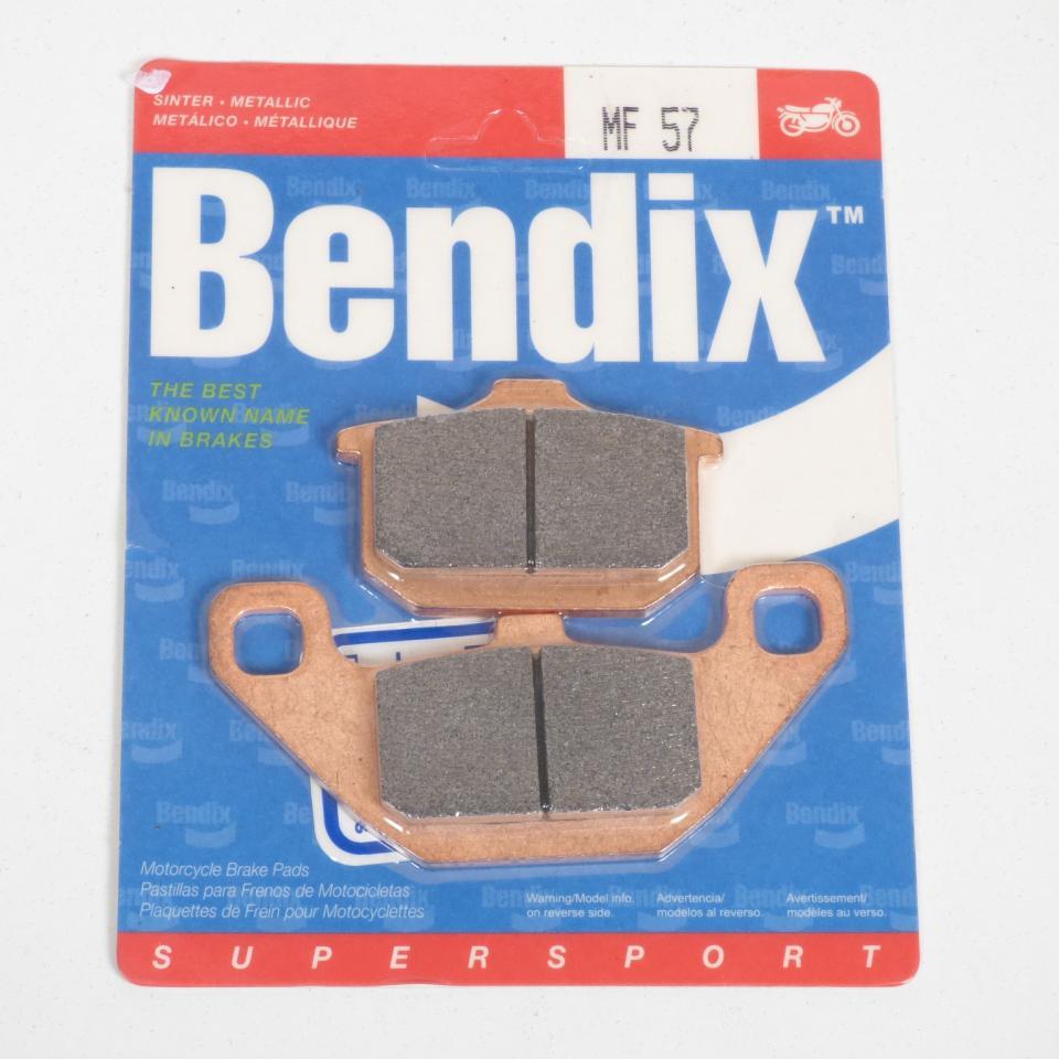 Plaquette de frein Bendix pour moto Kawasaki 500 EN Vulcan 1990-1998 MF57 / avant Neuf