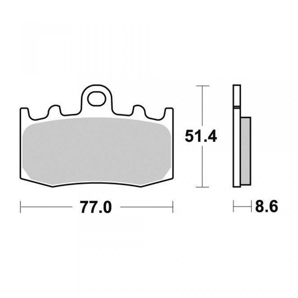 Plaquette de frein AP Racing pour moto BMW 850 R RT 2002-2006 AVG AVD LMP396SF Neuf