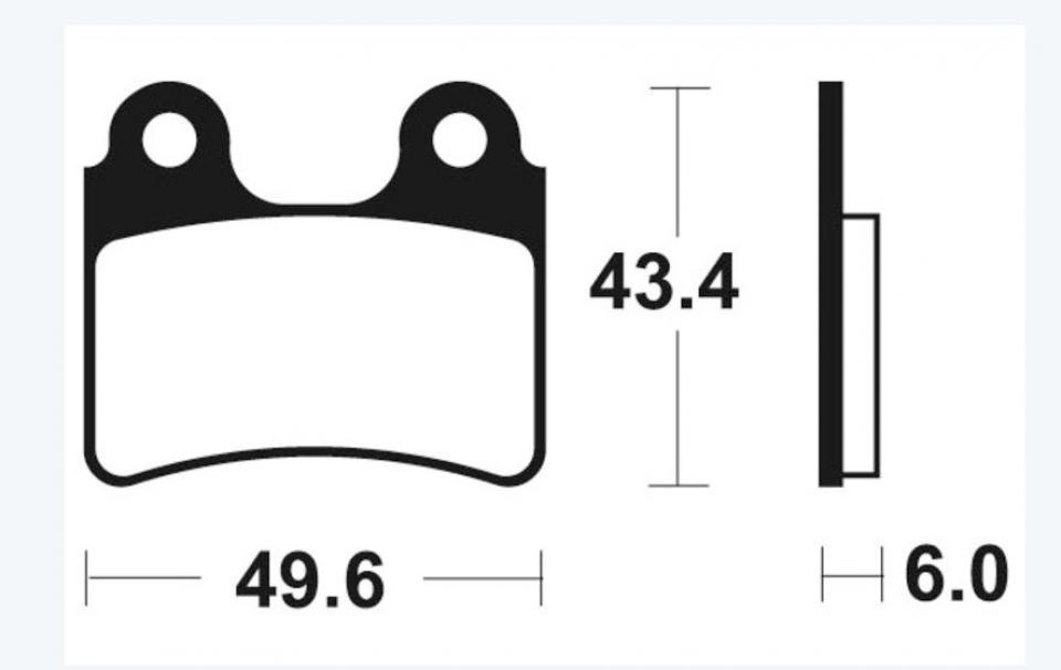 Plaquette de frein Bendix pour moto Gas gas 300 TXT PRO 2004-2012 MA302 Neuf