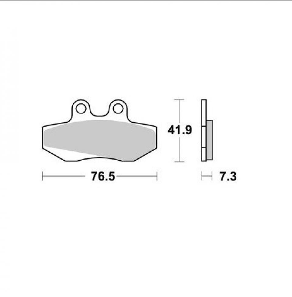 Plaquette de frein AP Racing pour moto HRD 125 Cabriolet 1999 - 2001 LMP252ST Neuf