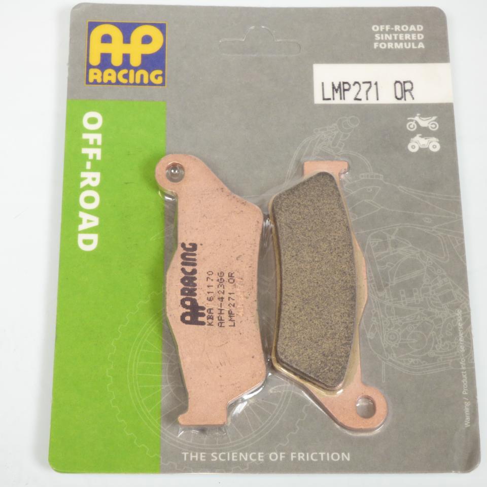 Plaquette de frein AP Racing pour moto KTM 200 EXC 1998 à 2009 LMP271 OR Neuf