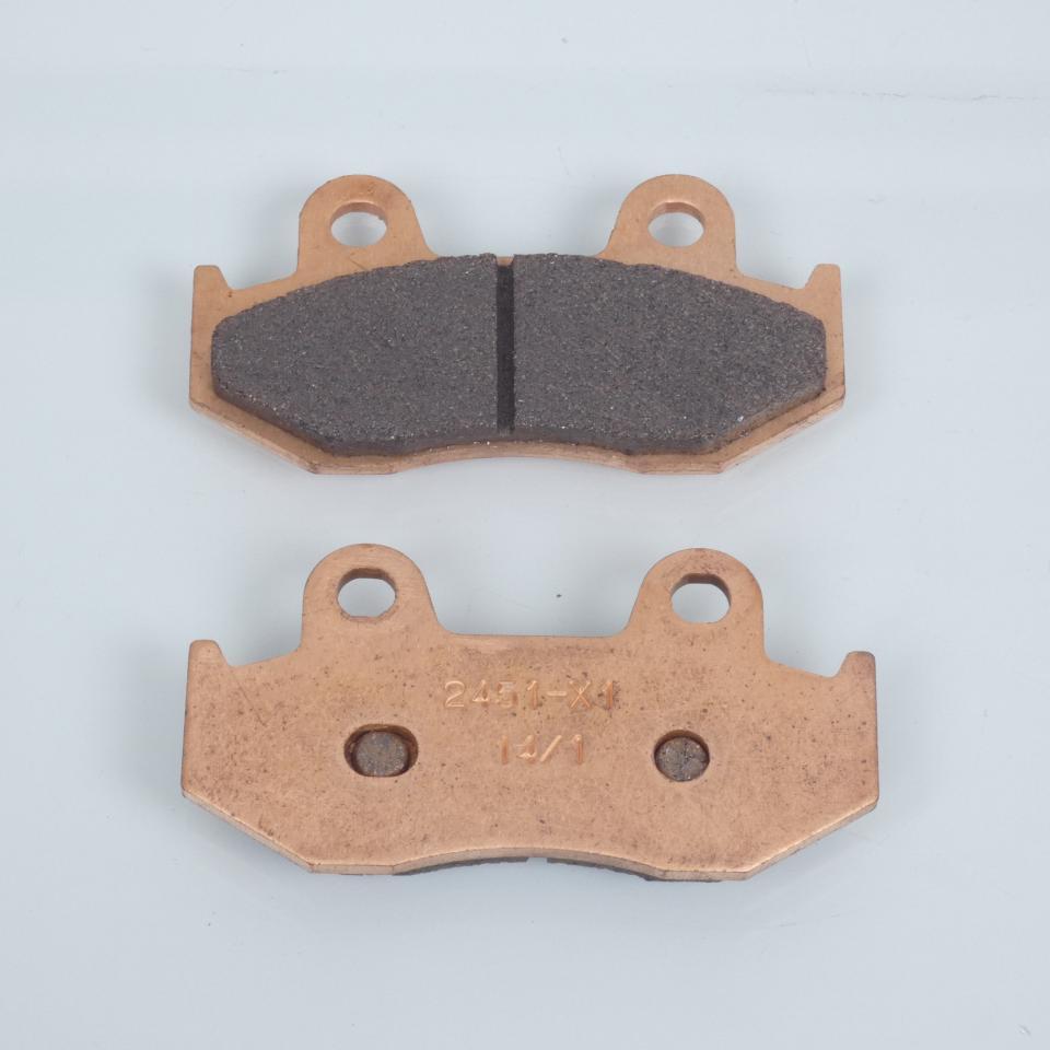 Plaquette de frein Carbone Lorraine pour moto Honda 80 MTX Après 1987 2451 Neuf