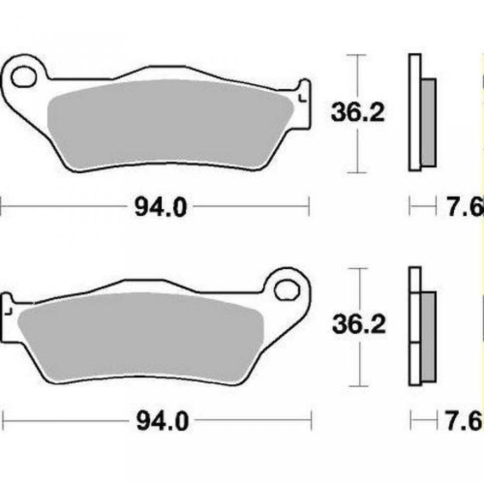 Plaquette de frein SBS pour scooter Gilera 500 Nexus 2004 151MS Neuf