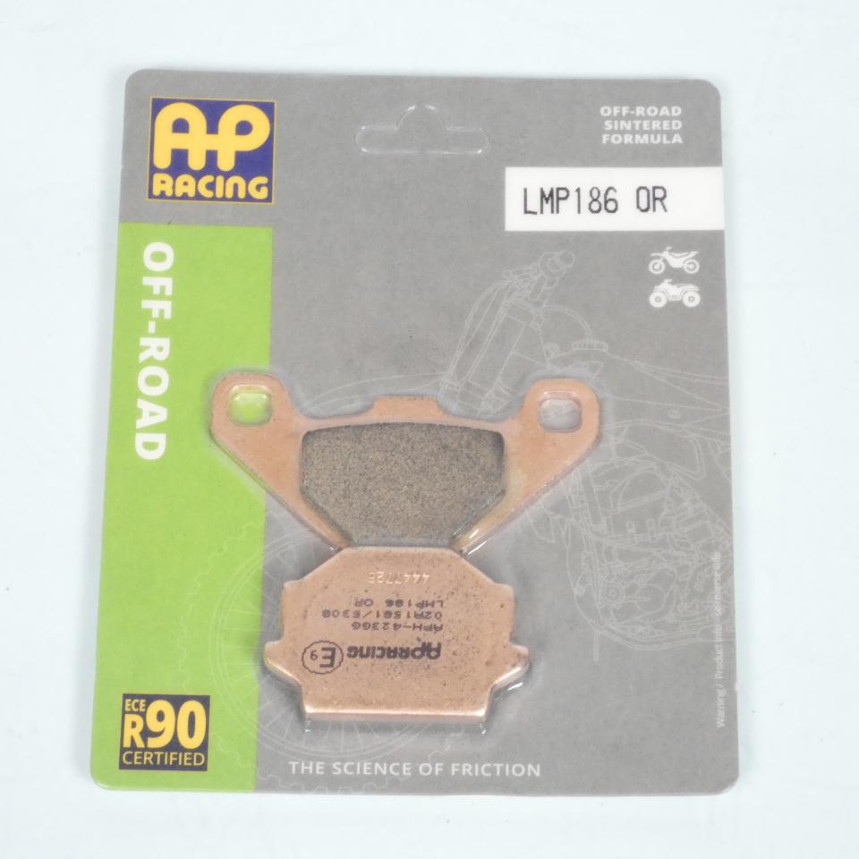 Plaquette de frein AP Racing pour moto Husqvarna 350 TE 1990 LMP186OR Neuf