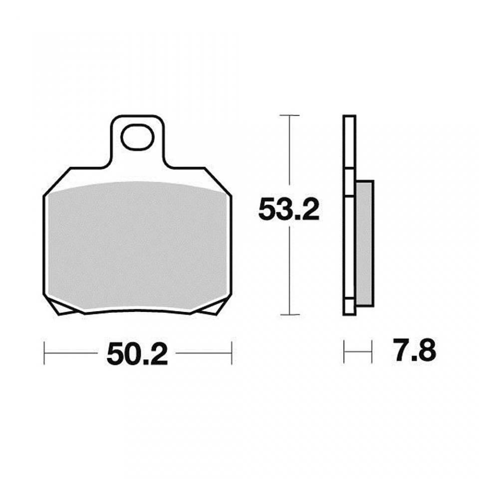 Plaquette de frein AP Racing pour moto Aprilia 1000 RSV 1998-2005 AR / LMP330SR Neuf